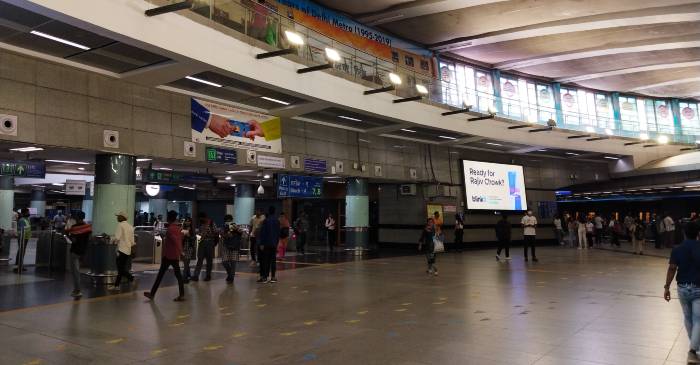 rajiv chowk metro station fun facts