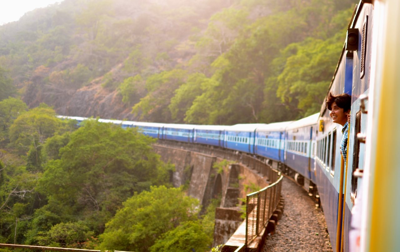 indian train journey
